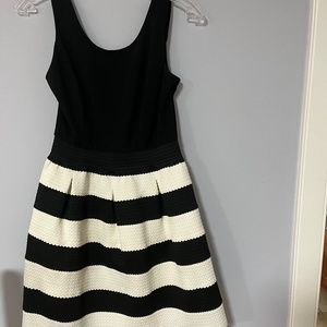 Black and White Dress